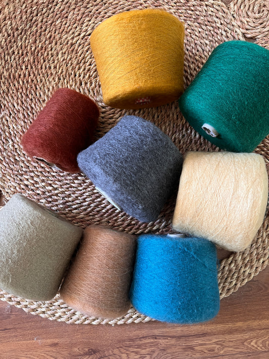 Mohair yarn
