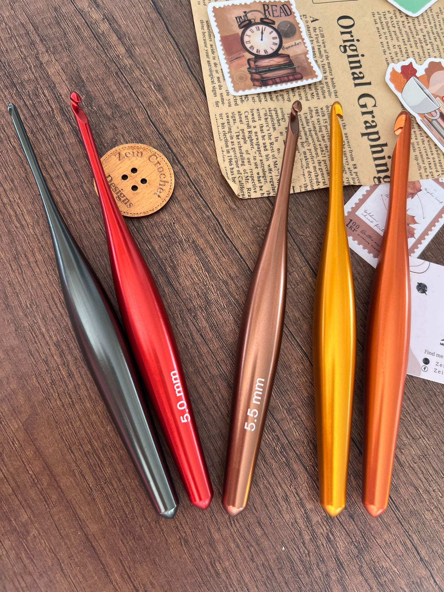 Aluminum Oxide Crochet Hook