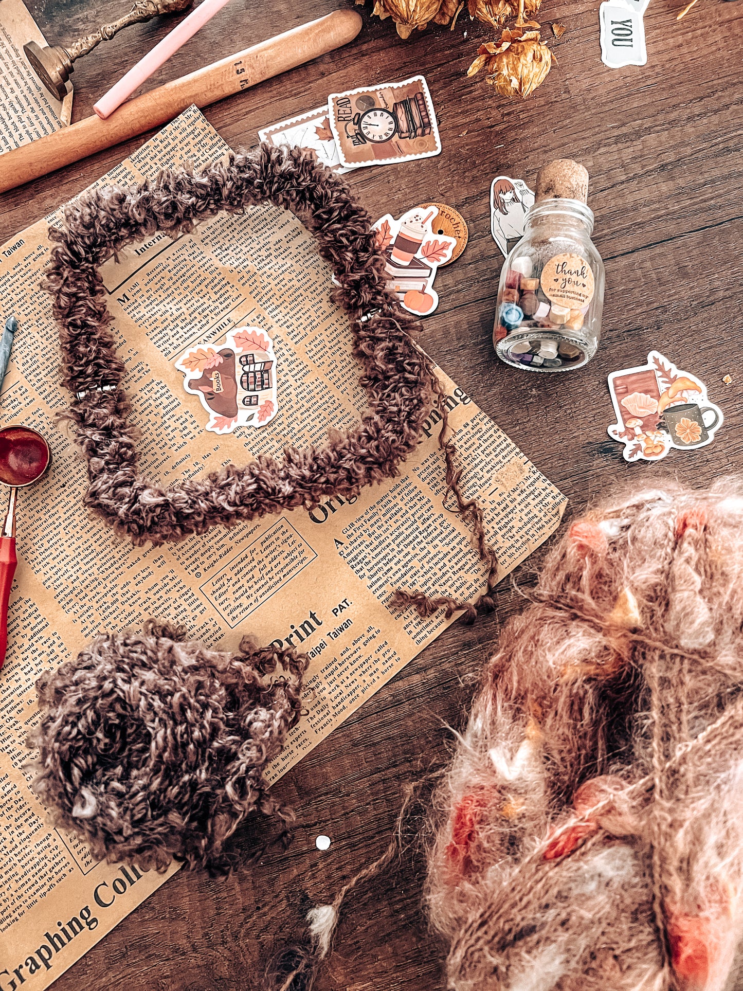 Rustic Clutch Crochet Kit