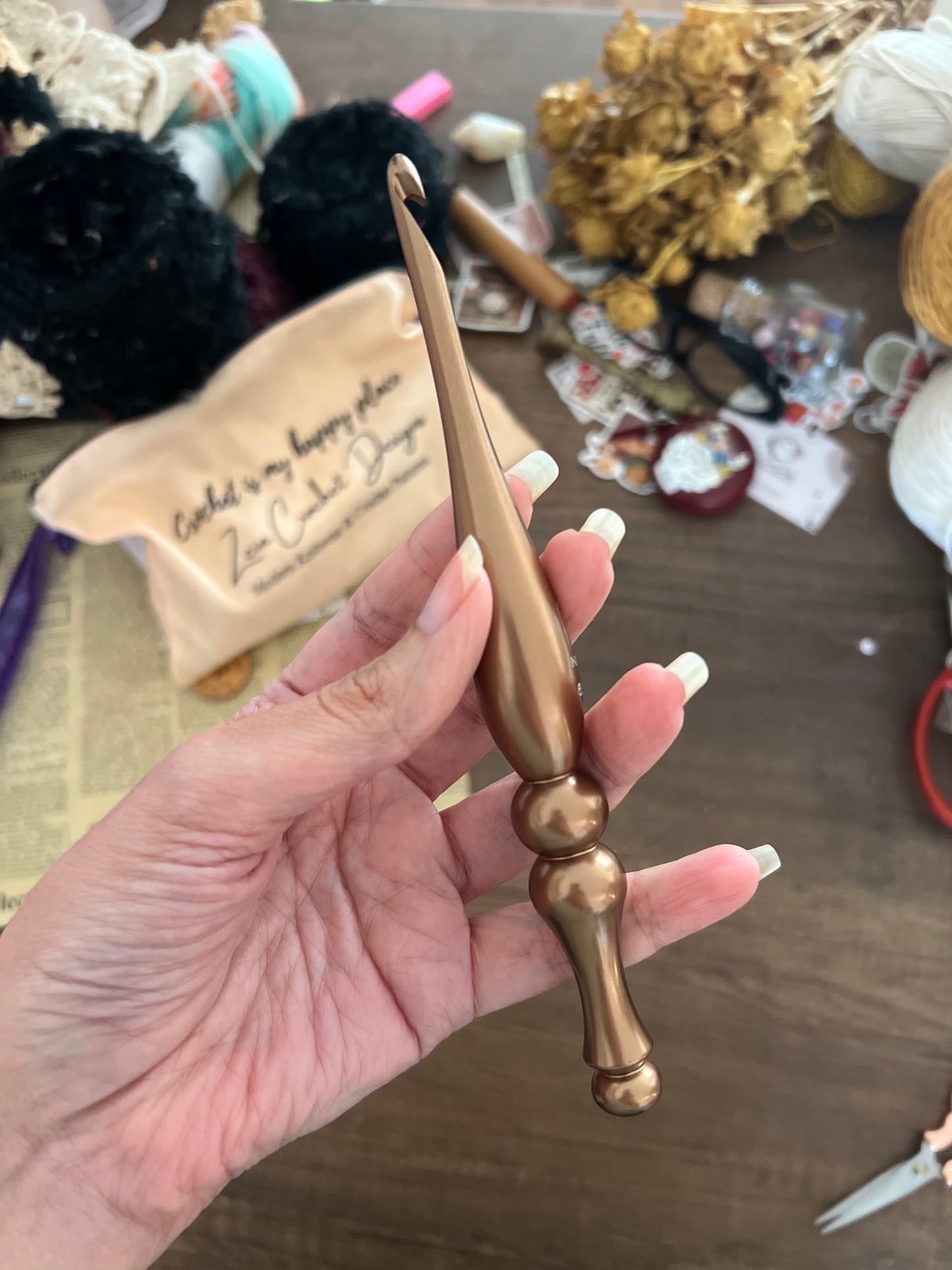 Classic style Aluminium Crochet Hook