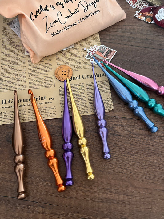Classic style Aluminium Crochet Hook