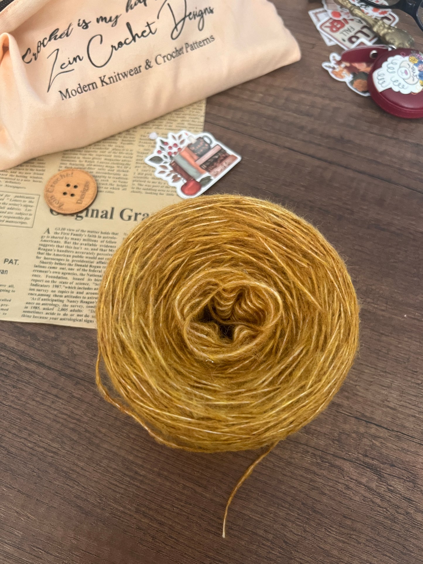 Mohair Yarn (fingering)