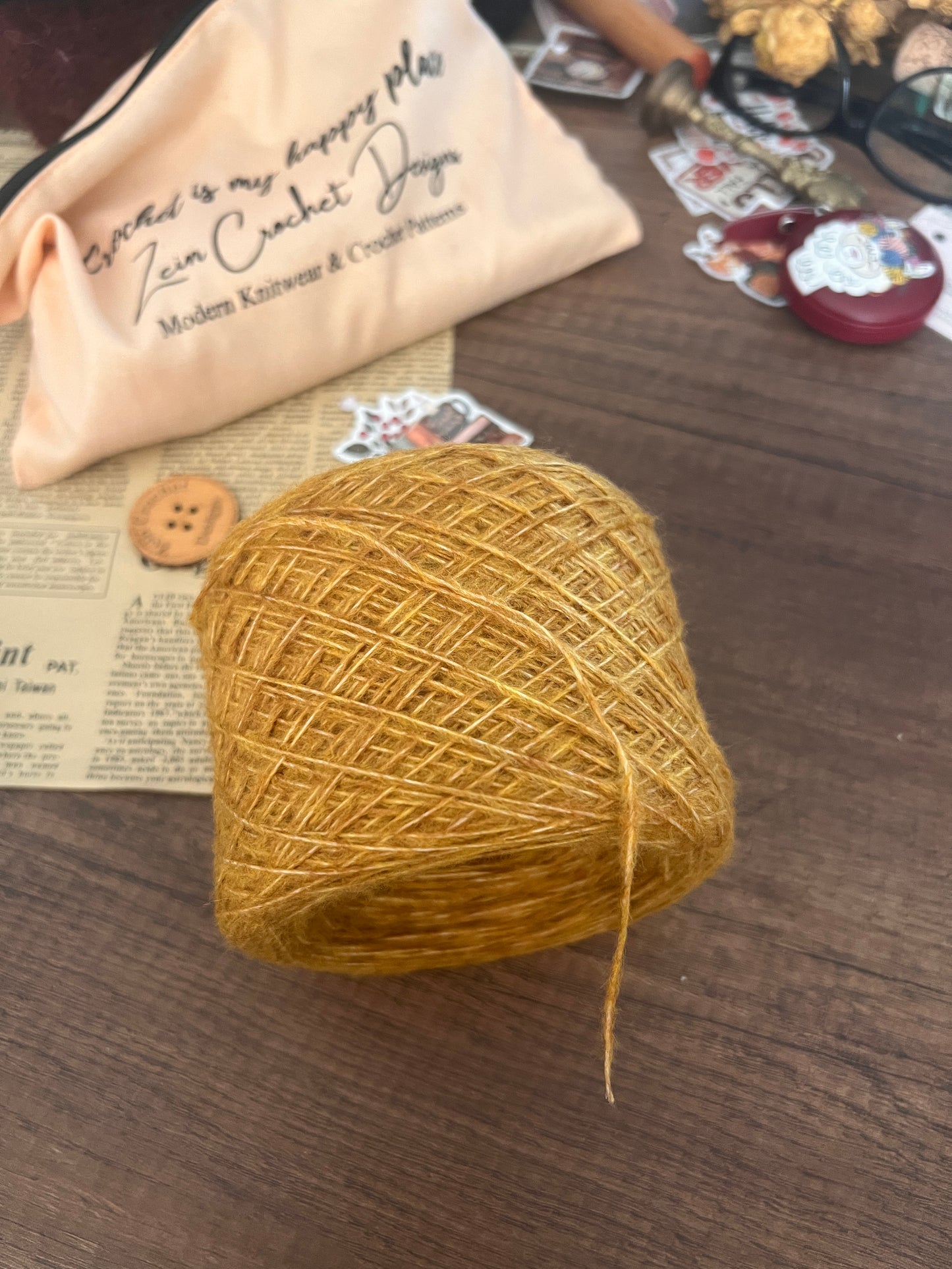 Mohair Yarn (fingering)