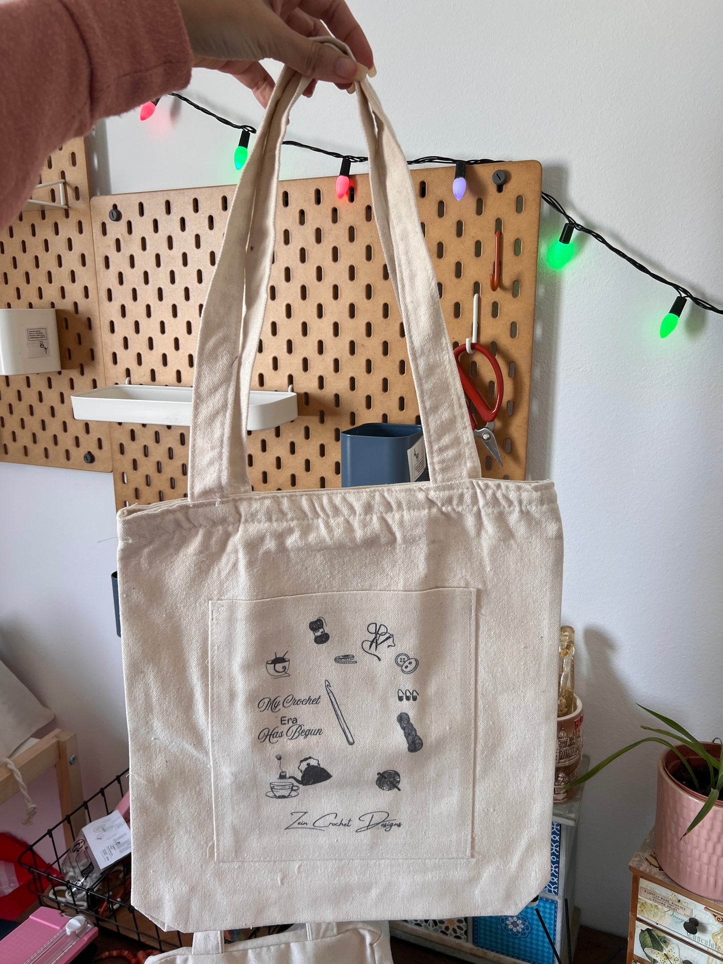 My crochet Era Has BegunTote Bag