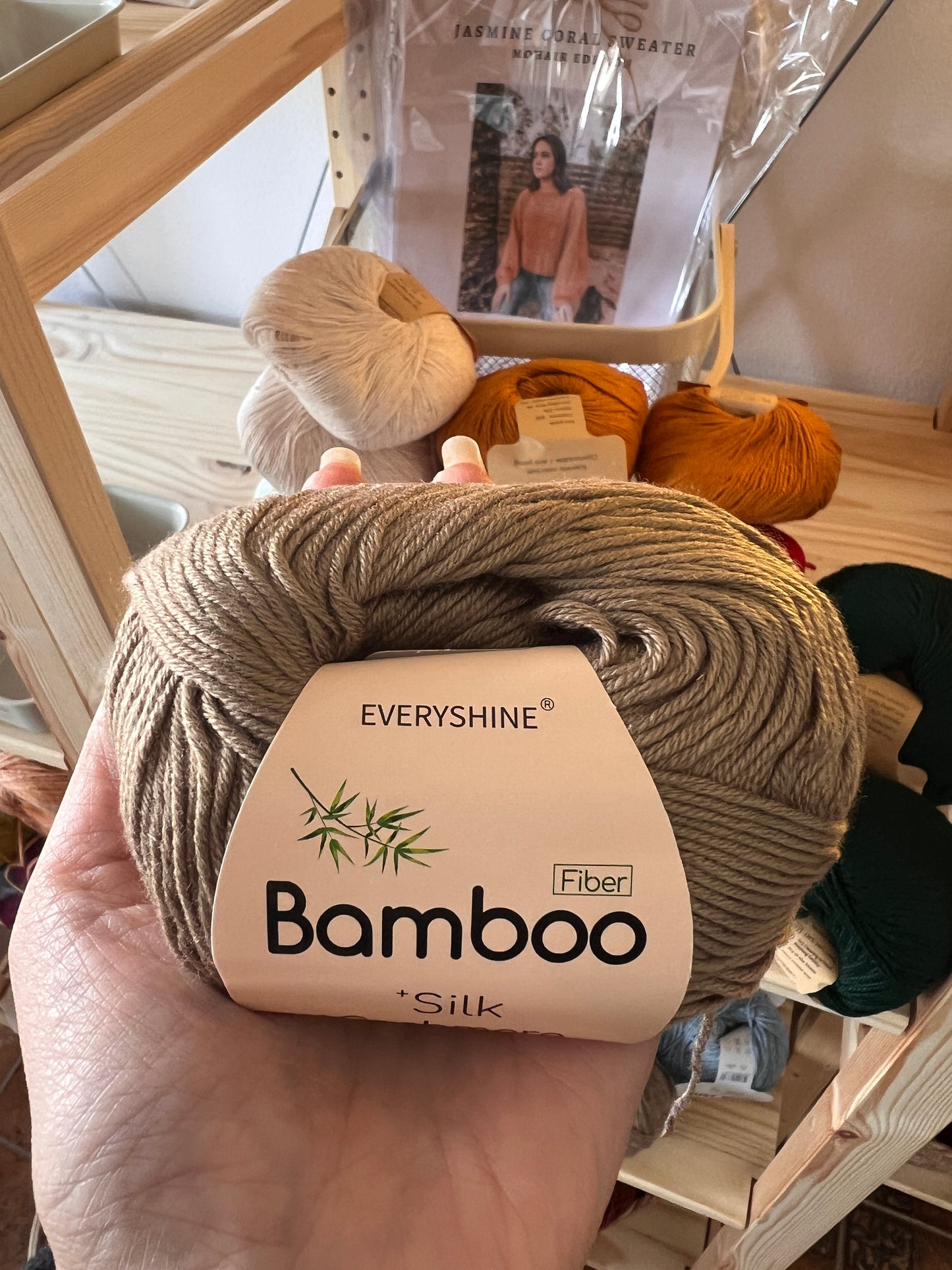 Bamboo / Cashmere yarn