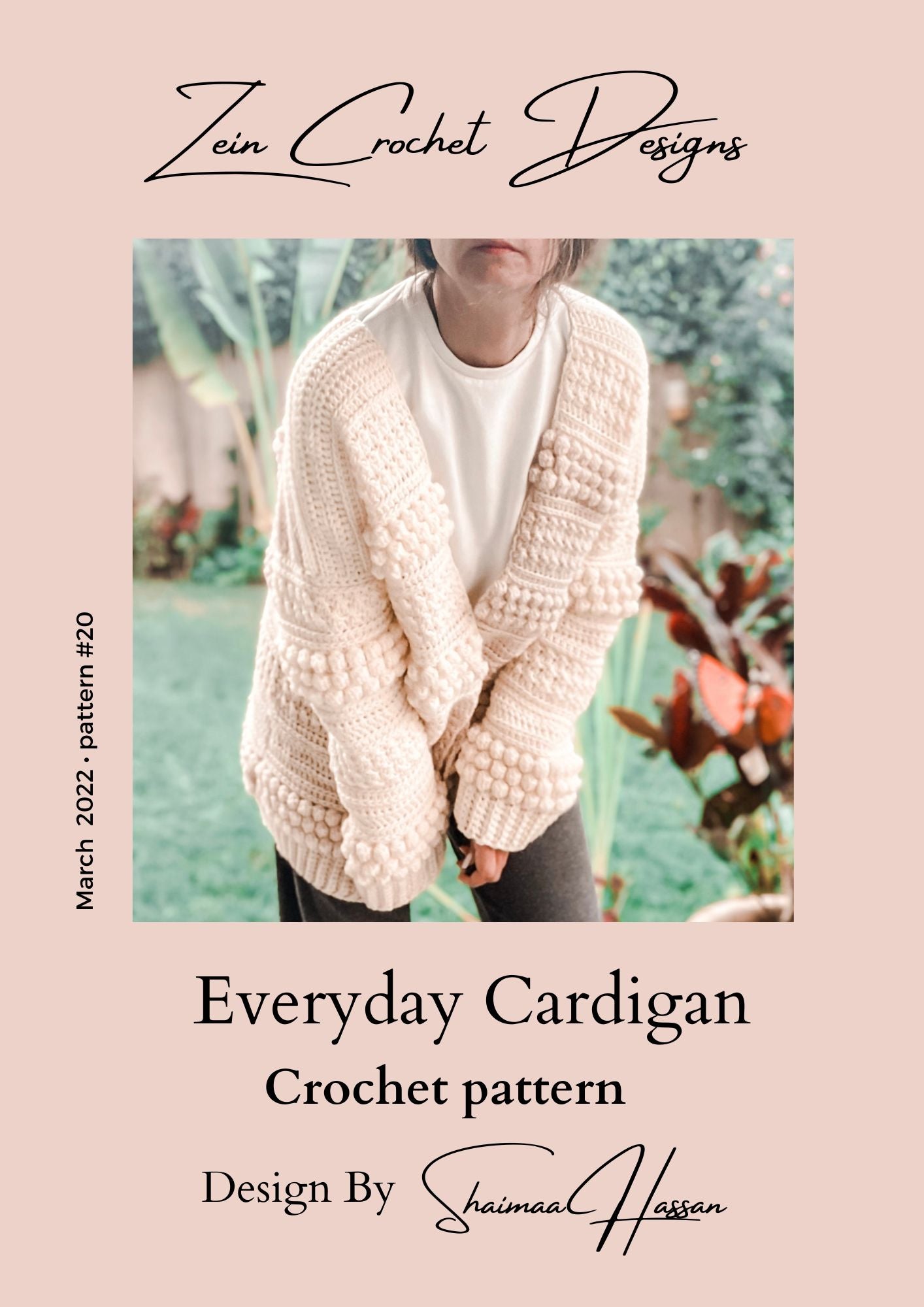 The Everyday cardigan Crochet Pattern