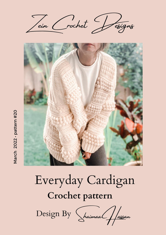 The Everyday cardigan Crochet Pattern