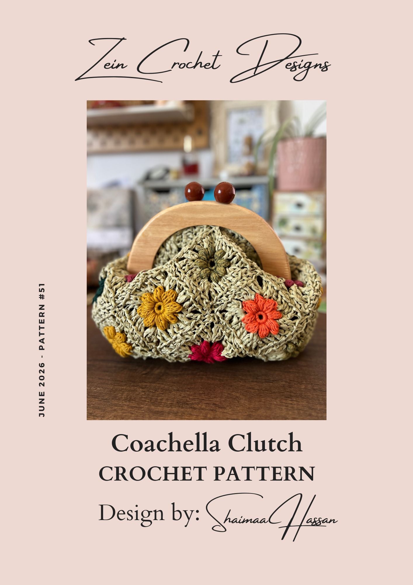 Coachella Clutch Crochet pattern + Video tutorial