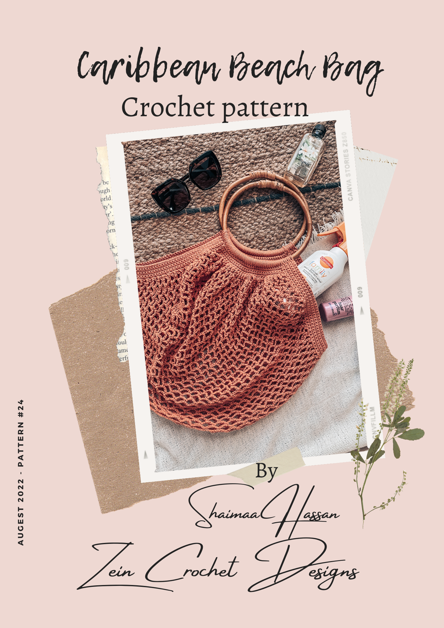 The Caribbean Beach Bag Crochet pattern