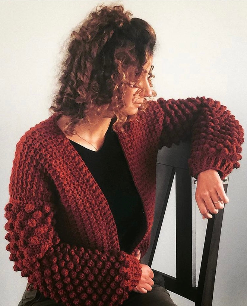 Cinnamon Jacket-Crochet pattern by Zein Crochet Designs