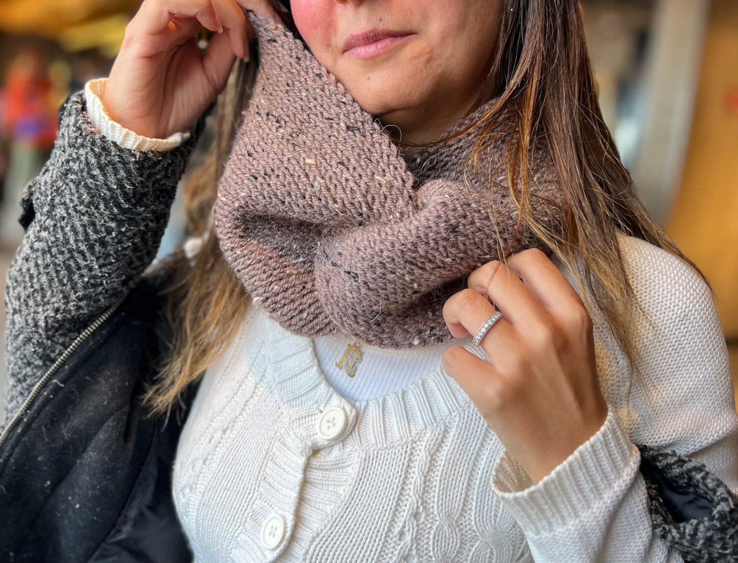 Hazel Twisted Cowl