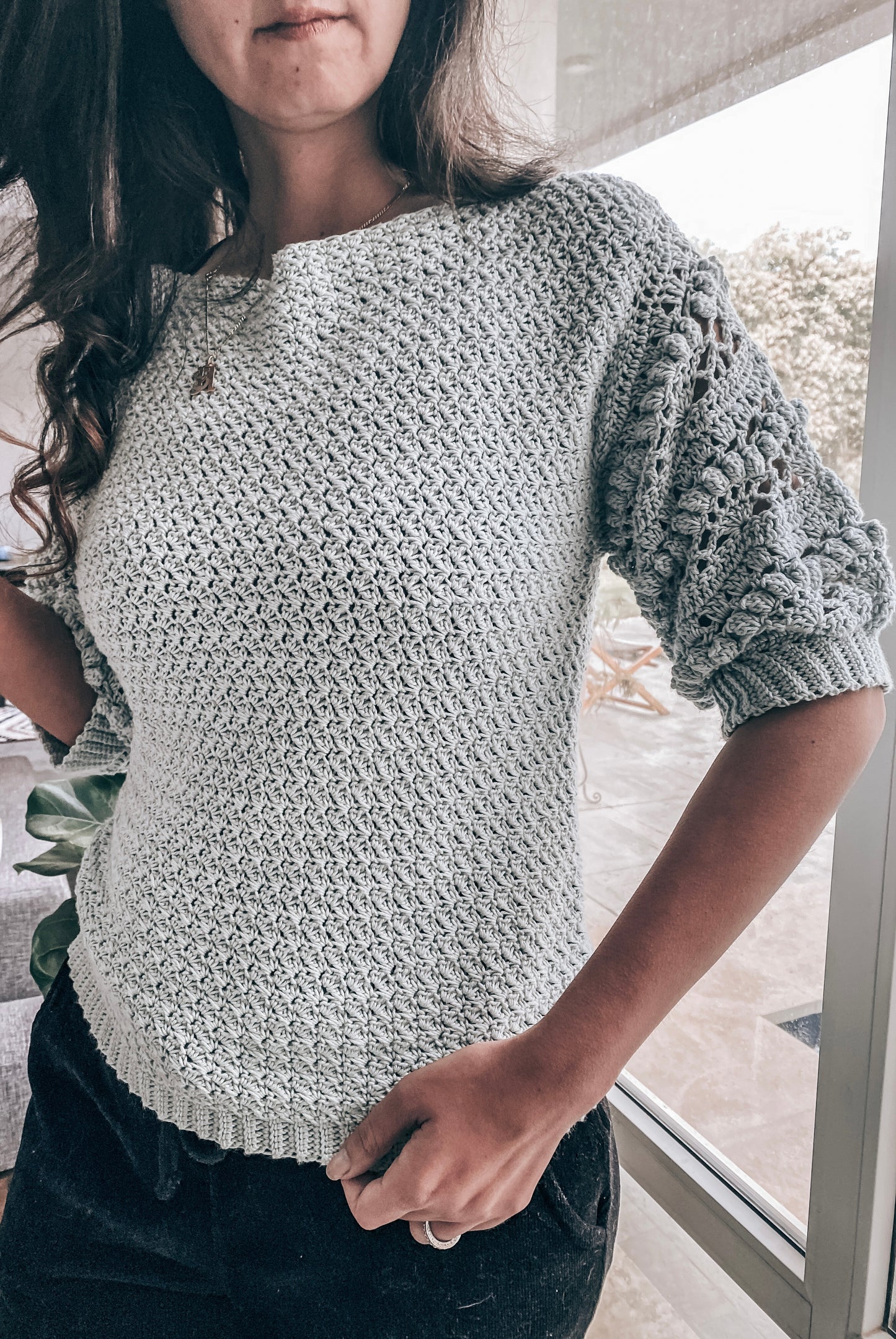Hello Summer Blouse Crochet pattern
