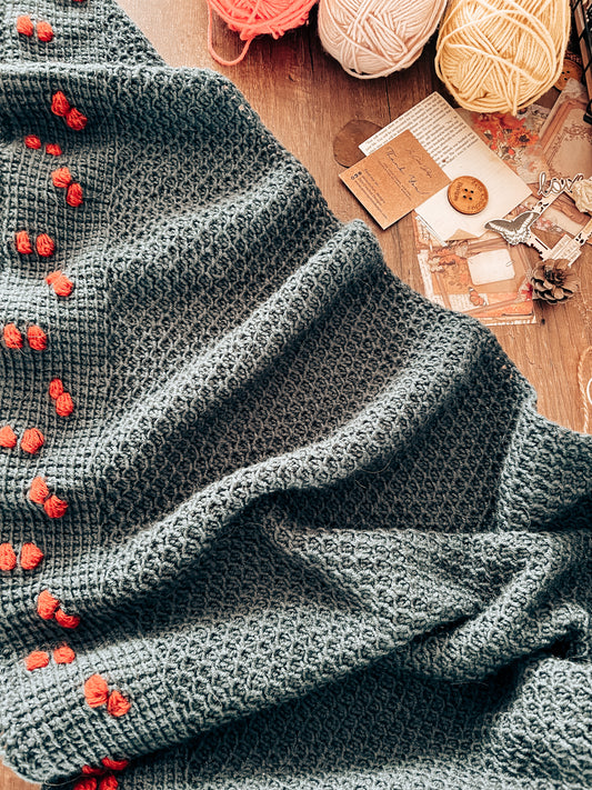 The Ivy Tunisian shawl kit