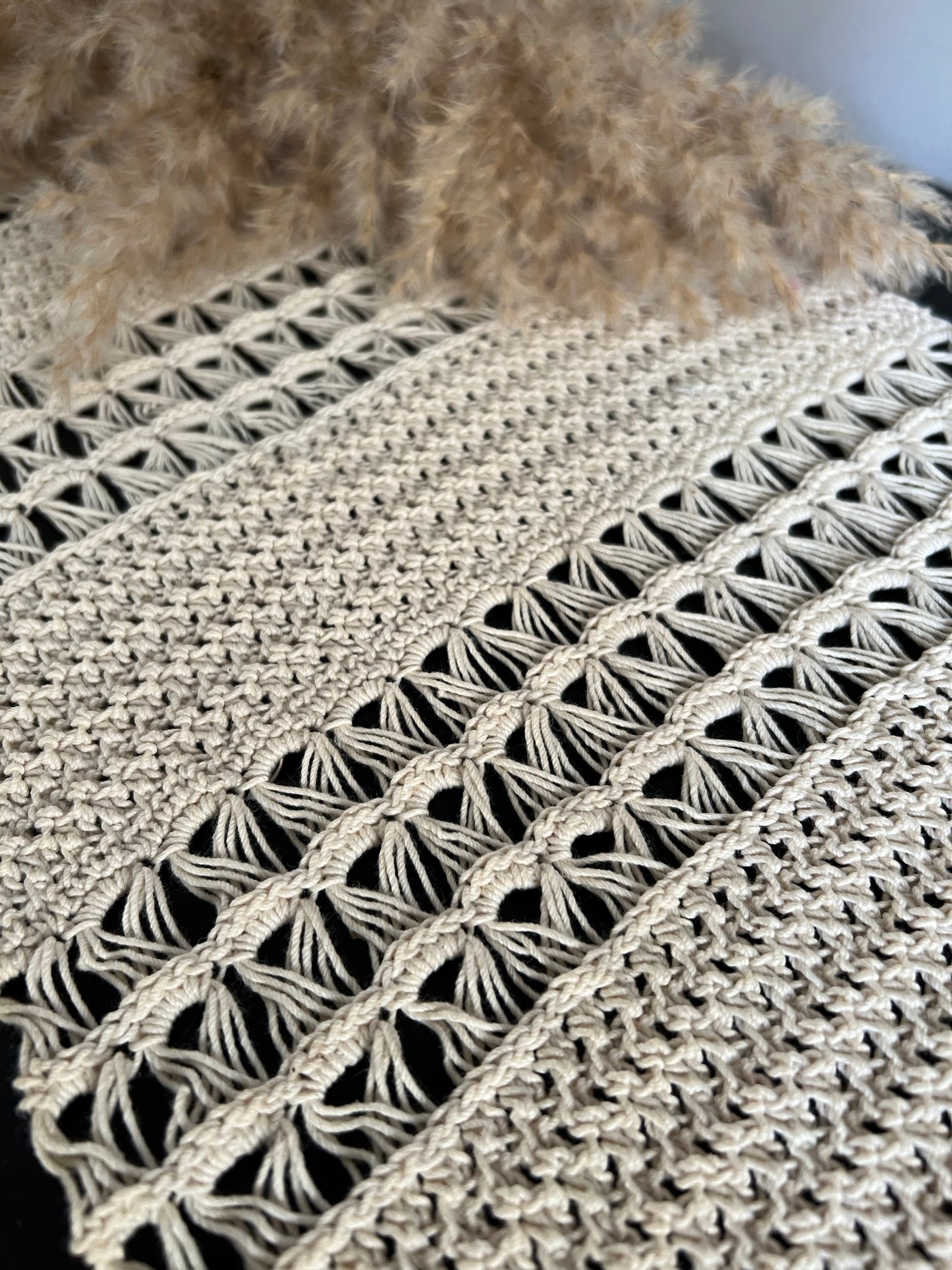 Cotton Stitches Table Runner Crochet pattern